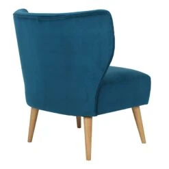 Tracey Boyd Beckett Teal Velvet Chair -Family Home Furn Store tracey boyd beckett teal velvet chair 4