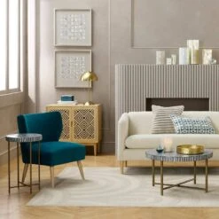 Tracey Boyd Beckett Teal Velvet Chair -Family Home Furn Store tracey boyd beckett teal velvet chair 6