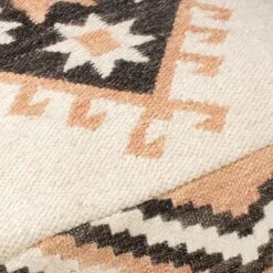 Tracey Boyd Kilim Pouf, Neutral 5 Tracey Boyd Kilim Pouf, Neutral -Family Home Furn Store tracey boyd kilim pouf neutral 1