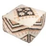 Tracey Boyd Kilim Pouf, Neutral -Family Home Furn Store tracey boyd kilim pouf neutral