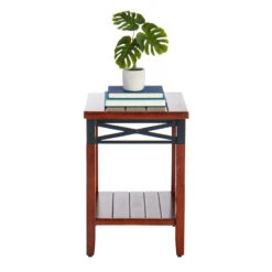 Wesley Brown Accent Table -Family Home Furn Store wesley brown accent table 1