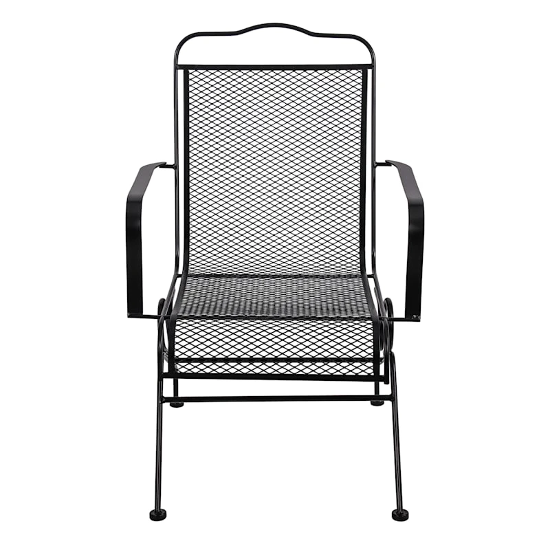 Wrought Iron Outdoor Motion Chair 5 Wrought Iron Outdoor Motion Chair - Image 3
